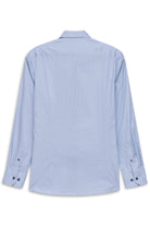 Bugatti Blue Printed Shirt 9750 18504e 370