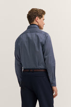 Load image into Gallery viewer, Bugatti Navy Print Shirt 9750 88506d 390