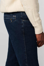 Load image into Gallery viewer, Meyer | Oslo Denim Trousers with Stretch Waistband in Blue Stone | 4541 17