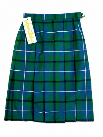 Roscommon Community College Green Check School Skirt