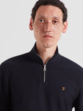 Load image into Gallery viewer, Farah Navy Zip Knit F4KFG020 412