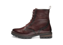 Load image into Gallery viewer, Ara Burgundy Leather Ankle Boots 12-11260 19