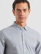 Load image into Gallery viewer, Farah Icelandic Blue Slim Fit Shirt F4WSB060 926