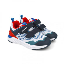 Load image into Gallery viewer, Biomecanics Boys Shoe Blue White 252270