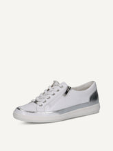 Load image into Gallery viewer, Caprice White Silver Trainers 9-23706