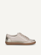 Load image into Gallery viewer, Caprice Cream Gold Trainers 9-23706