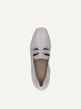Load image into Gallery viewer, Caprice Slip On Shoe Pearl White 9-24600