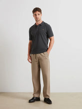 Load image into Gallery viewer, Farah | Cunningham Polo Shirt in Washed Black | F4KFG014 009