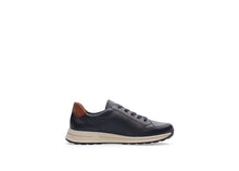 Load image into Gallery viewer, Ara Navy Wide Trainers Osaka 12.24801.82