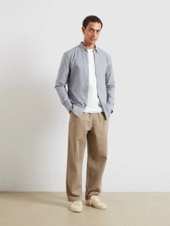 Farah Icelandic Blue Slim Fit Shirt F4WSB060 926