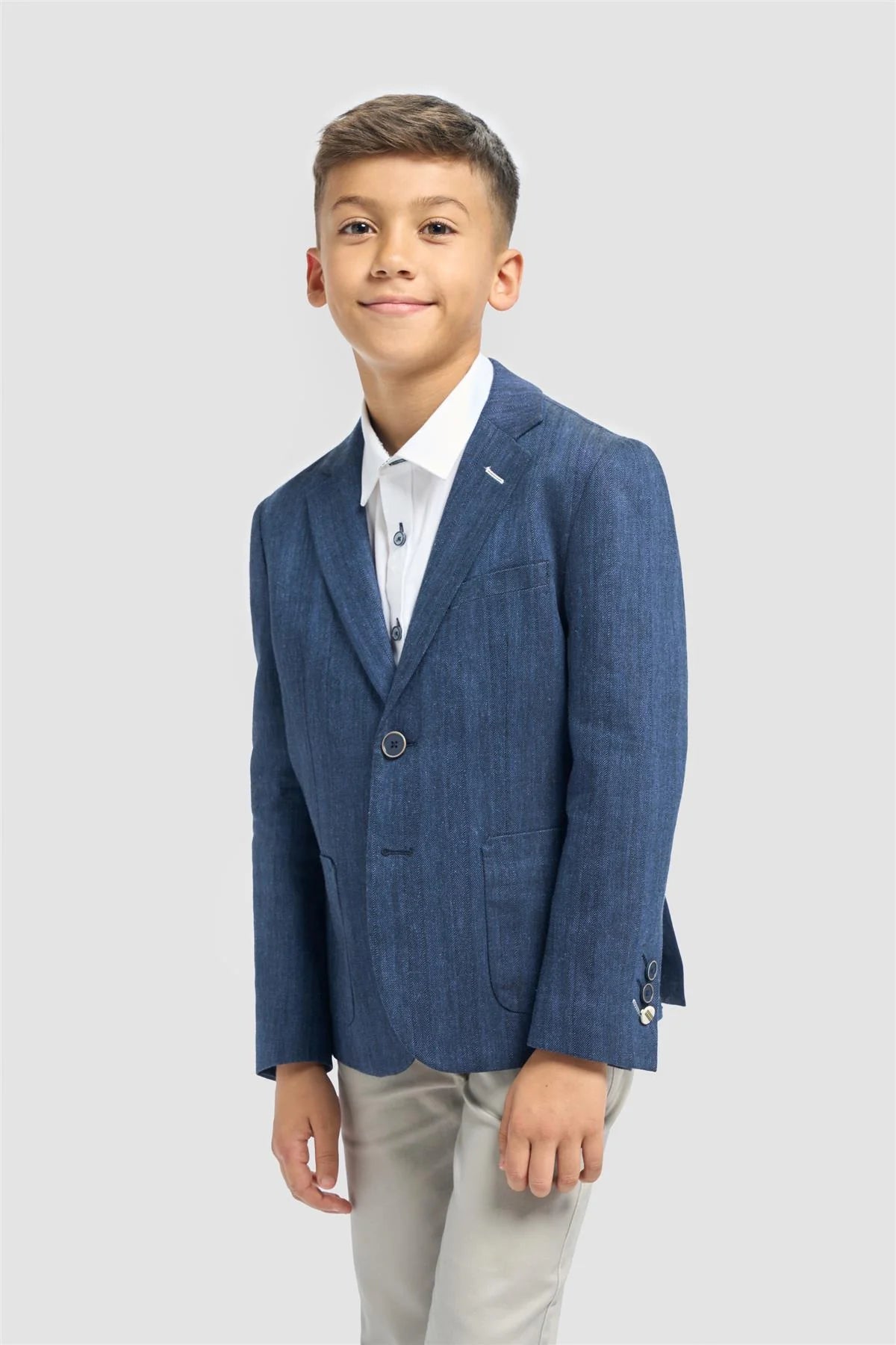 Cavani Boys Navy Blazer Luigi