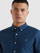 Farah Aegean Blue Slim Fit Shirt F4WSB060 416