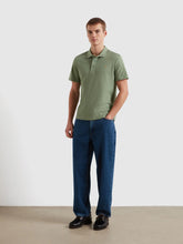 Load image into Gallery viewer, Farah Green Polo Shirt F4KSC017 905
