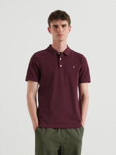 Load image into Gallery viewer, Farah Burgundy Polo f4ksb068 507