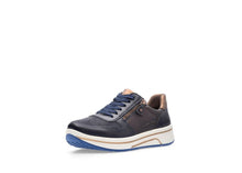 Load image into Gallery viewer, Ara Wide Fit Navy Trainers 12.27540.14