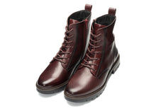 Load image into Gallery viewer, Ara Burgundy Leather Ankle Boots 12-11260 19