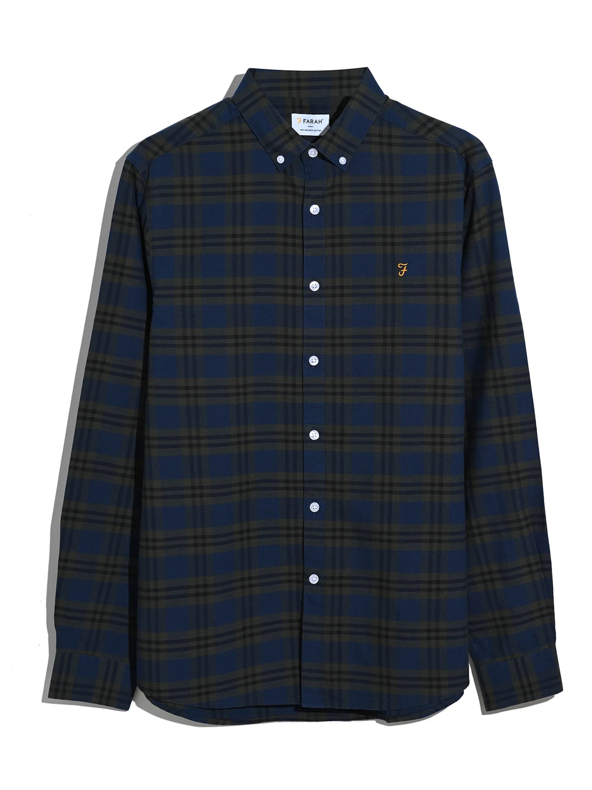 Farah Evergreen Slim Fit Check Shirt F4WFF084 357