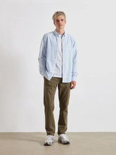 Load image into Gallery viewer, Farah Brewer Striped Shirt Blue F4WSB070 468