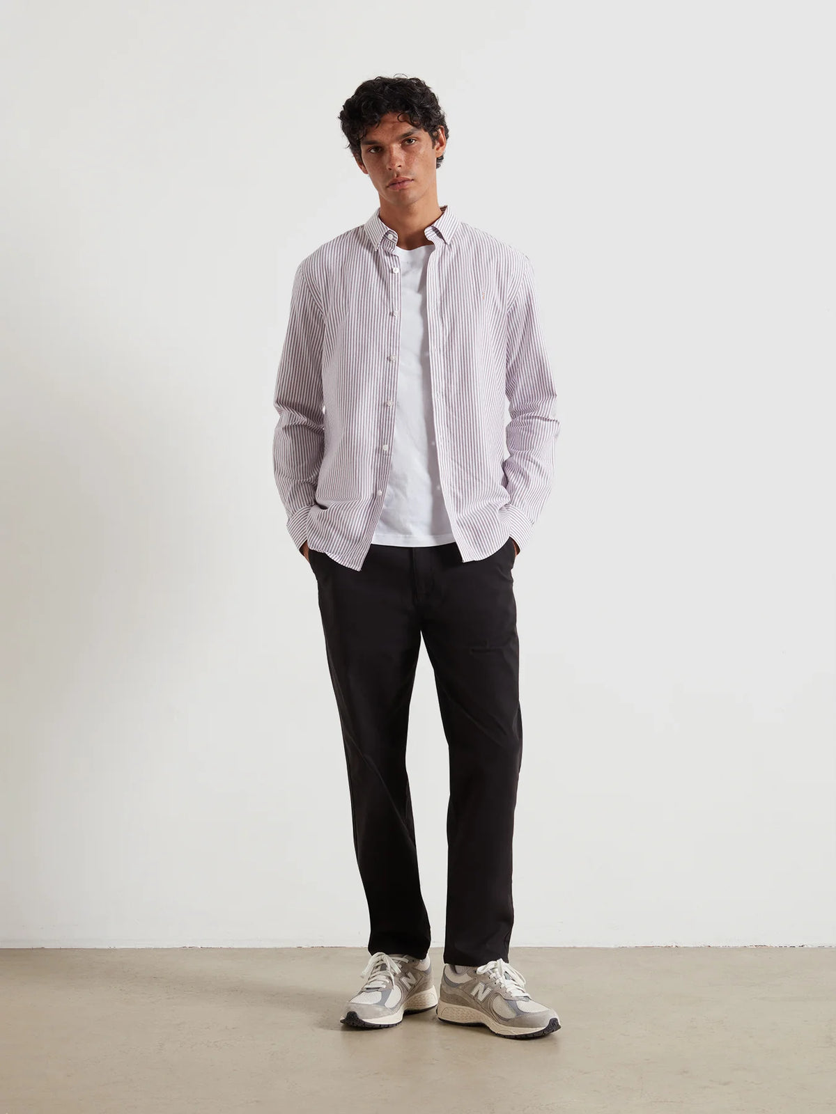 Farah Striped Shirt f4wsb070 507