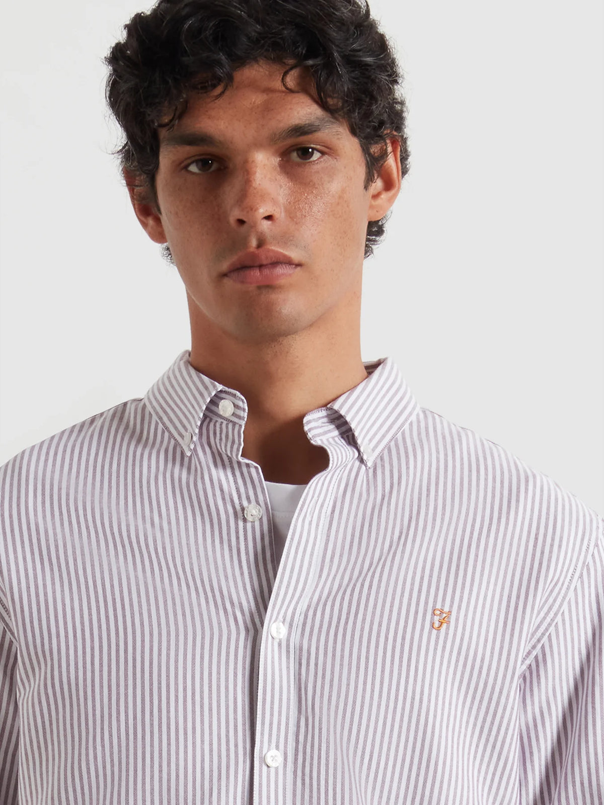 Farah Striped Shirt f4wsb070 507
