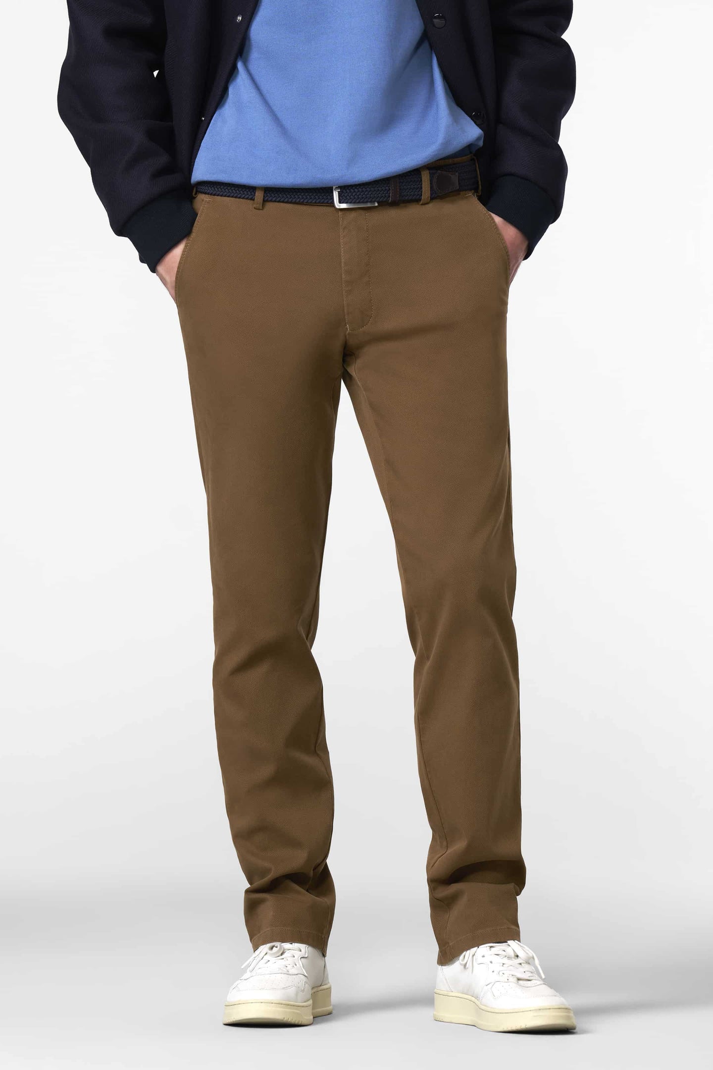 Meyer Oslo Caramel Chinos 5655 45