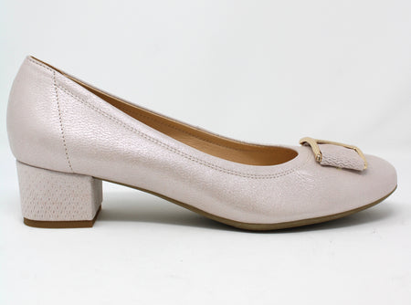 Bioeco Pink Block Heel Shoe 5632 2067+2763+1315
