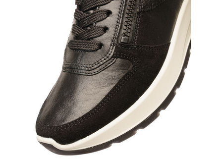 Ara New York Black Metallic Trainers 12.25112.01