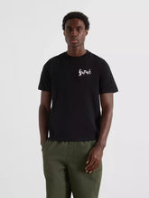 Load image into Gallery viewer, Farah Black Back Print Tee fakff009 010