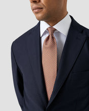 Load image into Gallery viewer, Eton | Fine Blue Stripe Signature Twill Double Cuff Shirt with White Collar in Regular Contemporary Fit | 100014556 27