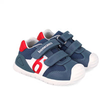 Load image into Gallery viewer, Biomecanics Navy Boys Shoe 262121