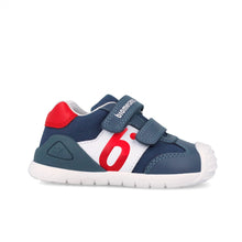 Load image into Gallery viewer, Biomecanics Navy Boys Shoe 262121
