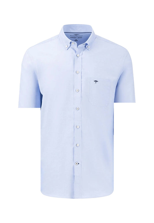 Fynch Hatton Short Sleeve Shirt 1000 5501 5510