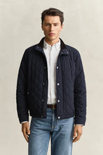 Load image into Gallery viewer, Gant Navy Quilted Jacket 706638