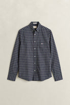 Gant Navy &amp; Green Check Shirt 3263039 433