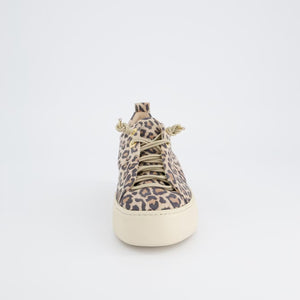 Paul Green | Super Soft Platform Trainers in Desert Leopard | 5317