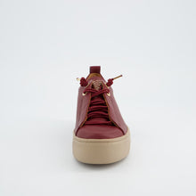 Load image into Gallery viewer, Paul Green | Super Soft Nubuck Platform Trainers in Wine | 5017