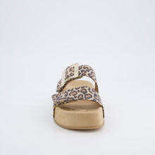 Load image into Gallery viewer, Paul Green Leopard Print Strap Sandals 6157 000