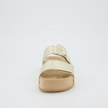 Load image into Gallery viewer, Paul Green Gold Strap Sandals 6157 020