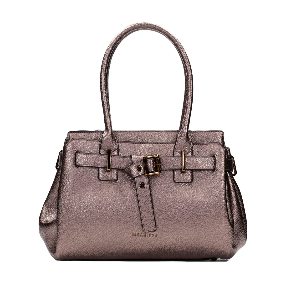 Hispanitas | Shoulder Bag Metallic Bronze Topo | B1254146