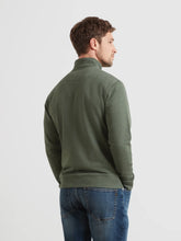 Load image into Gallery viewer, Farah Green Rosemary Marl Zip Sweat F4KFG056 315