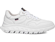 Load image into Gallery viewer, Callaghan 56040 Blanco | White Leather Lace Up Trainers