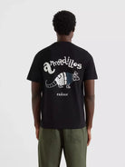 Farah Black Back Print Tee fakff009 010