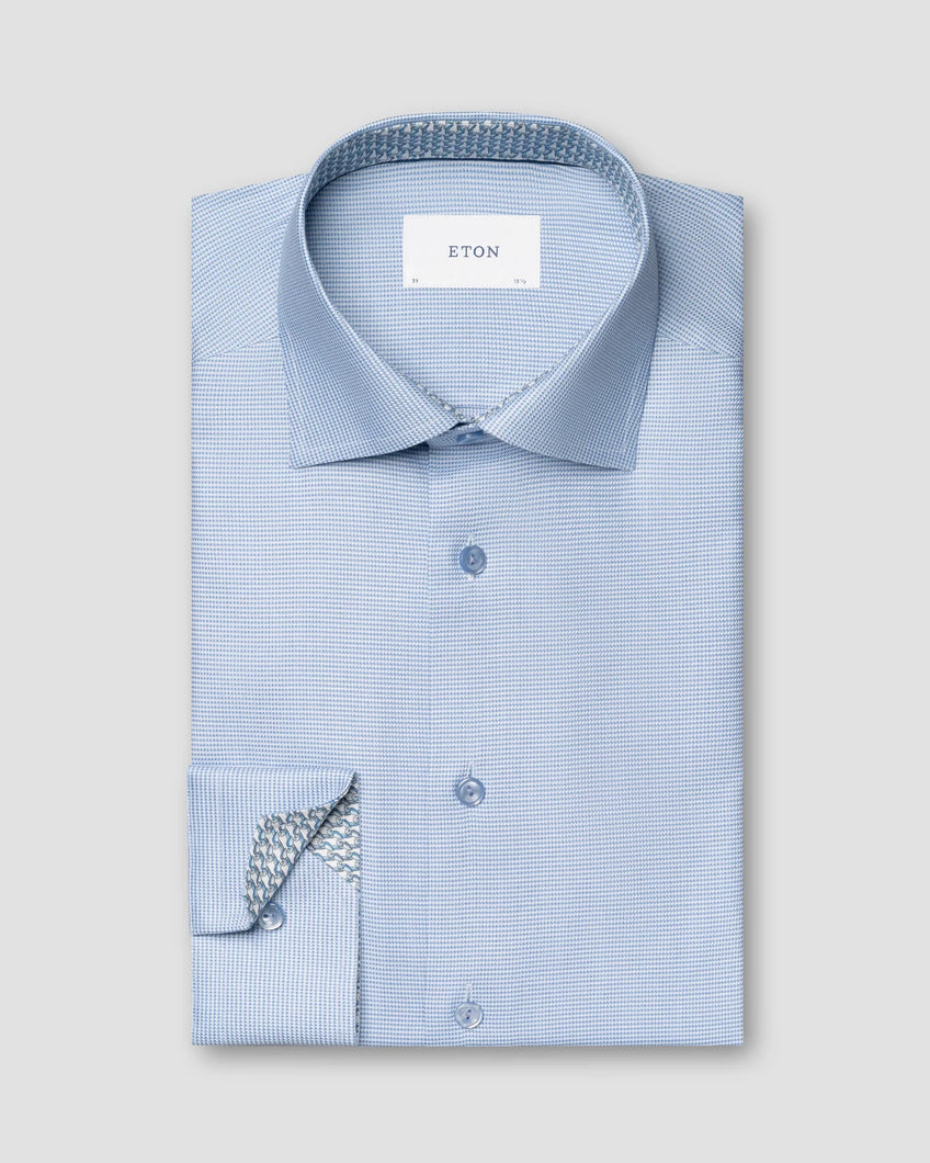 Eton Slim Blue Shirt 100013151 23