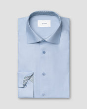Load image into Gallery viewer, Eton Dobby Shirt in Blue 100013618