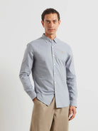 Farah Icelandic Blue Slim Fit Shirt F4WSB060 926