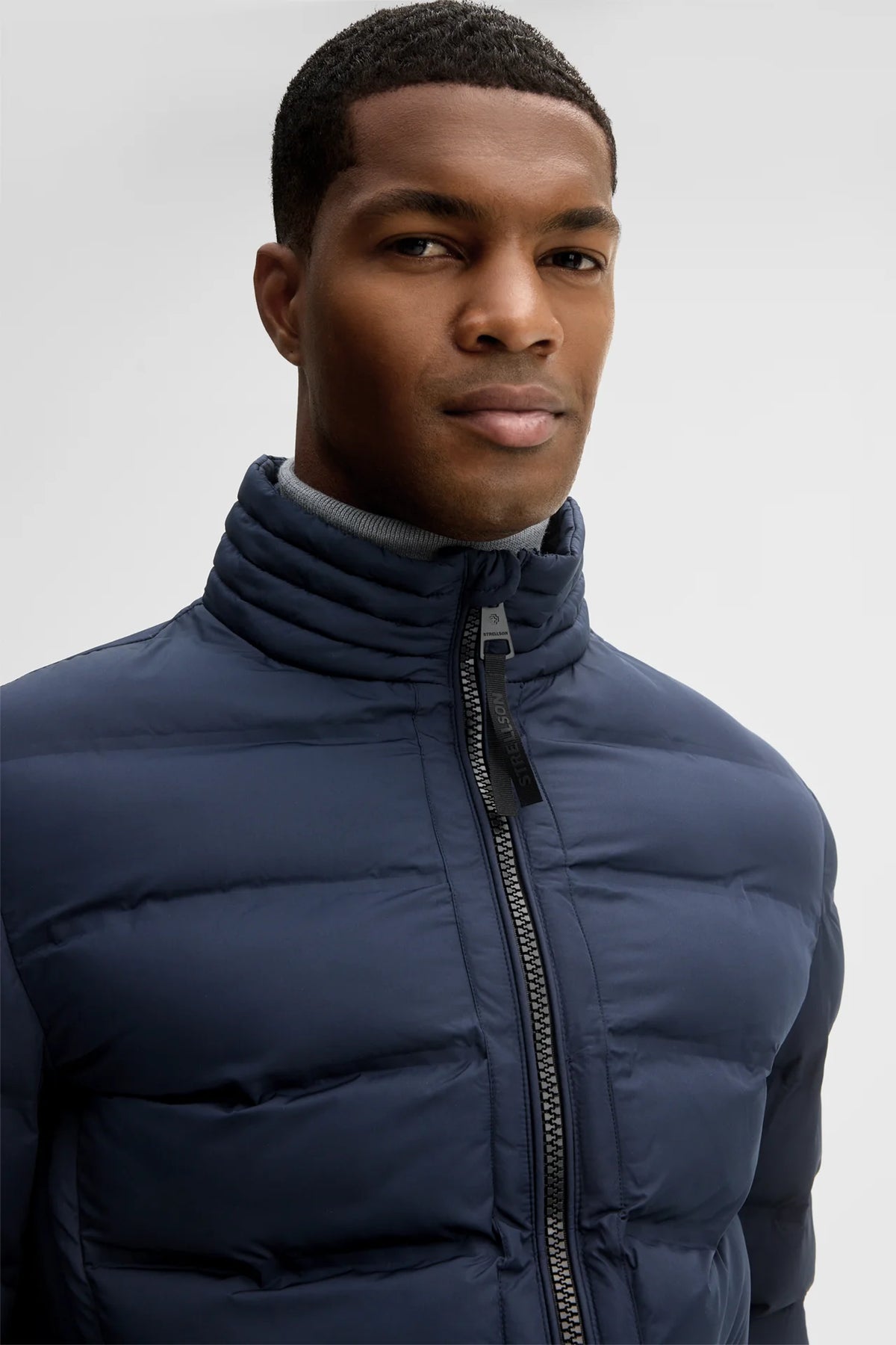 Strellson Modena Navy Quilted Jacket 30049383