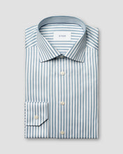 Load image into Gallery viewer, Eton | Bengal Striped Twill Cotton Shirt in Contemporary Regular Fit in Blue | 1000 14555 25