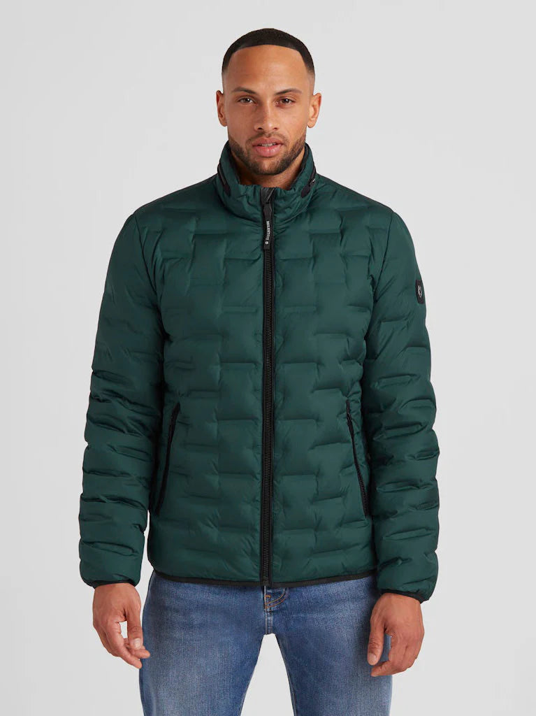 Emerald green puffer jacket online