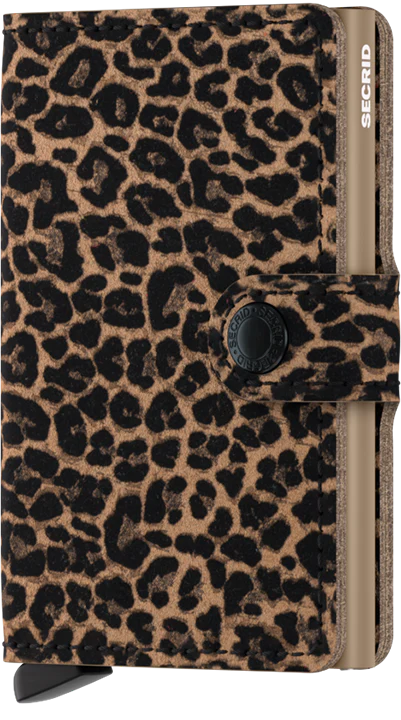 Secrid Leo Miniwallet Leopard Beige