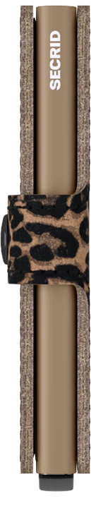 Secrid Leo Miniwallet Leopard Beige